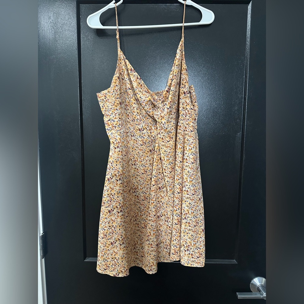 Abercrombie & Fitch Yellow Floral Dress